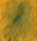 sol 27 - Curiosity z MRO/HiRISE. NASA/JPL-Caltech/MSSS 