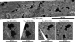 Krajina jezer v okolí severního pólu měsíce Titan Autor: NASA/JPL-Caltech/ASI