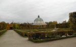 Rotunda s instalovaným Foucaltovým kyvadlem v Květné zahradě v Kroměříži Autor: Luděk Fík