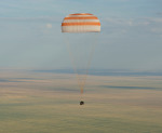 Předchozí přistání lodi Sojuz 17. září 2012 Autor: NASA
