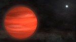 Umělecká představa exoplanety typu super-Jupitera kappa And b Autor: NASA's Goddard Space Flight Center/S. Wiessinger