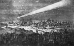 Kometa Kirch z roku 1680 má prakticky shodnou dráhu jako ISON. Autor: autor neznámý