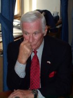 E. Cernan při návštěvě ČR v roce 2008. Autor: ČAS.