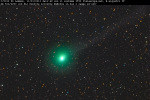 Kometa Lemmon z 11. ledna 2013. Autor: Rolando Ligustri.