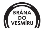 Logo projektu Brána do vesmíru Autor: Hvězdárna Valašské Meziříčí