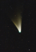 Kometa PanSTARRS 15. února 2013. Autor: Ignacio Diaz Bobillo.