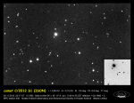 Kometa C/2012 S1 (ISON). Autor: Martin Lehky