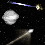 Dvojitá evropská sonda AIDA a bombardování planetky Didymos Autor: ESA