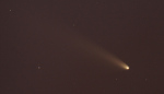 Kometa PanSTARRS z 1. bžezna 2013. Autor: John Field.