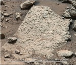 Snímek kamene z oblasti Yellowknife Bay, i on obsahuje jemné vodní sedimenty, stopy dávné obyvatelnosti Marsu Autor: NASA