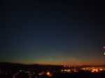 Kometa Pan-STARRS nad Slavičínem. Autor: Pavlína Fryszová