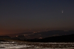 Spišský hrad a PanSTARRS. Autor: Slavomir Odziomek