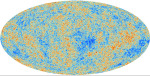 Mapa rozložení reliktního záření podle družice Planck Autor: ESA