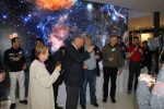 Předseda ČAS Ing. Jan Vondrák, DrSc. připíjí na zdar sjezdu a české astronomie.  Autor: Libor Šindelář