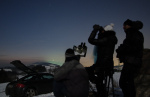 C/2011 L4 (PanSTARRS) nad Ještědem. Autor: Martin Gembec