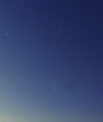 kometa z města. Autor: Martin Gembec