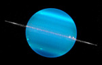 Planeta Uran Autor: Keck Observatory