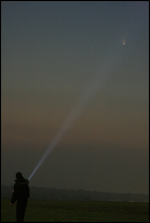 Kométa Panstarrs. Autor: Dušan Belaň