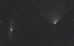 C/2011 L4 (PanSTARRS) + M31. Autor: Jiří Los