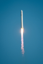 Start rakety Antares 21. 4. 2013 z kosmodromu Wallops Autor: NASA