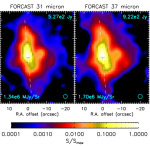 Vznikající protohvězda G35 okem létající observatoře SOFIA Autor: NASA