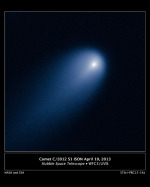Kometa ISON na snímku z HST Autor: NASA/ESA