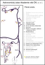 Plánek areálu, přístupná místa DOD 2013 Autor: Petr Sobotka