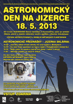 IV. Astronomický den na Jizerce - plakát Autor: Aleš Majer