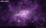Kolidující dvojice spirálních galaxií NGC 6240 Autor: NASA
