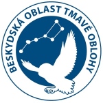 Logo Beskydské oblasti tmavé oblohy Autor: BOTO
