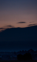 Venuše, Jupiter a Merkur. Autor: Pavel Trhoň