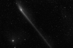 Antichvost komety PanSTARRS. Autor: Joseph Brimacombe.