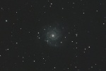 Supernova v galaxi M74. Fotografováno 5./6. 8. 2013 na Astronomické expedici v Úpici. Autor: Jiří Los