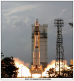 Start rakety GSLV v roce 2004 Autor: ISRO