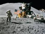Dobytí Měsíce v roce 1969. Autor: NASA.