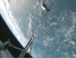 Cygnus je 30 metrů daleko Autor: TV NASA