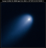 Kométa ISON (HST) Autor: NASA