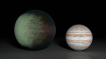 Porovnání exoplanety Kepler-7b s Jupiterem Autor: NASA