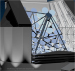 Návrh dalekohledu o průměru 74 m Autor: Dynamics Structures, Ltd.