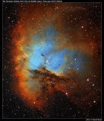 NGC 281 - Pacman Nebula Autor: Pavel Pech