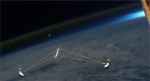 Pozorování meteoru rádiově. Autor: NASA.