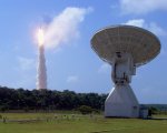 Sledovací stanice ESA v Kourou, která začala již během startu přijímat signál Čchang'e 3 Autor: ESA
