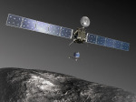 Evropská sonda Rosetta u komety - kresba Autor: ESA–C. Carreau/ATG medialab