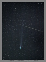 Kometa Lovejoy, Geminidy. Autor: Petr Štarha