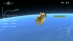 Fregat s Gaiou nad Zemí Autor: ESA