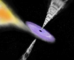 Černí díra v binárním systému 4U1630-47  Autor: ESA/ATG medialab