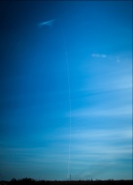 Stopy po startu lodi Cygnus  Autor: NASA