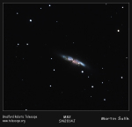 Supernova v M82. Autor: Martin Šulík