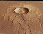 Impaktní kráter na Marsu Autor: ESA/DLR/FU Berlin (G. Neukum)