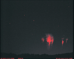 Red sprites (dobarveno). Autor: Martin Popek